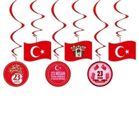 23 Nisan 6 lı Ana Okulu Tavan Süsü