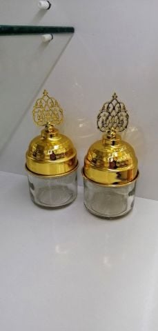 10 Lu Metal Dövme Güneş Tepelikli 106 CC Cam Kavanoz