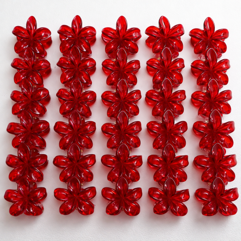 12 Lİ 5 Cm Orta boy Lotus toka