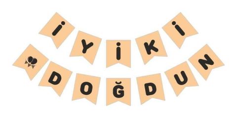 FLAMA İYİKİ DOĞDUN MAKARON SOMON PK:1