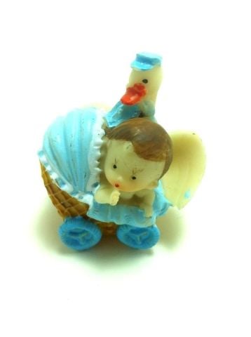 Kuş Motifli Bebek Biblo