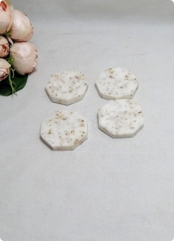 Köşeli lavanta Kokulu 8 Gen Sabun (5,5x1cm)