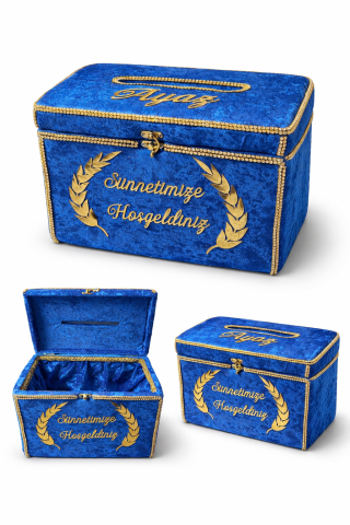 İsme özel sünnet takı sandığı & takı kutusu