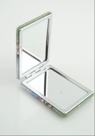 12'li Büyüteçli Dikdörtgen Cep Aynası