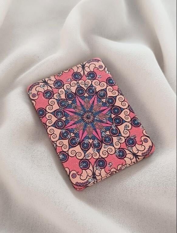 12'li Büyüteçli Dikdörtgen Cep Aynası