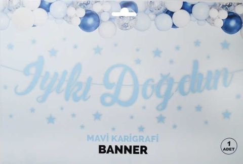 FLAMA İYİKİ DOĞDUN MAVİ PK:1 KL:300