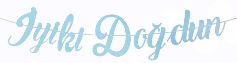 FLAMA İYİKİ DOĞDUN MAVİ PK:1 KL:300