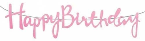 FLAMA HAPPY BRITHDAY PEMBE PK:1 KL:300