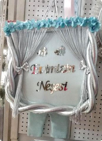 Evimizin neşesi burgulu kapı süsü