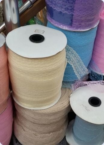 10 Metre Çift Kat dantel Kurdela