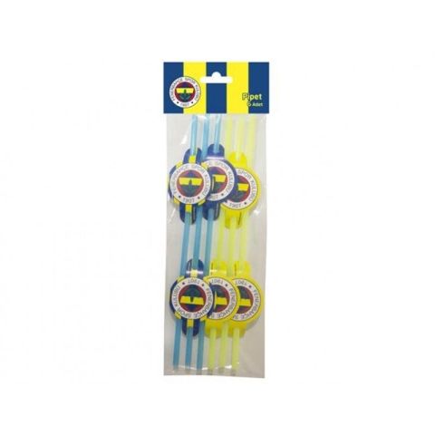 6 Lı Fenerbahçe pipet parti malzemeleri