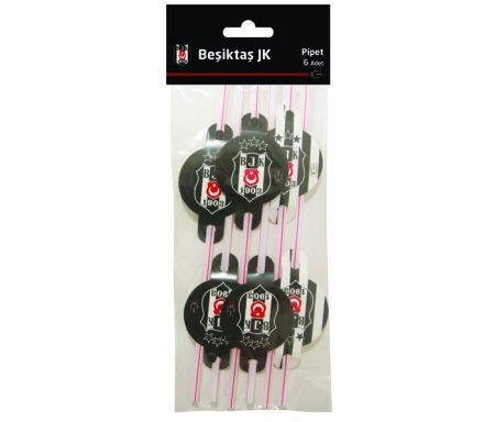 6 Lı Beşiktaş pipet parti malzemeleri
