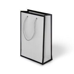 24 Lü 11x16,5cm Kenarı Çerçeveli Karton Çanta