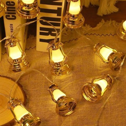 3mt 10 Led Fişli 8 Kademeli Gün Işığı Ramazan Kandili Led Işık MZ6200-267