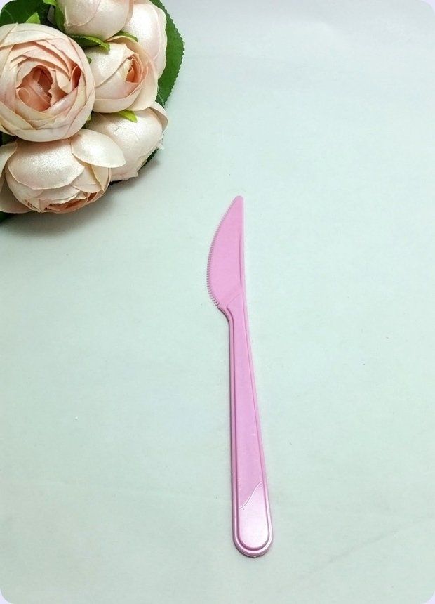 Plastik Renkli Bıçak 25 li