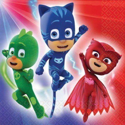 16 lı Pj masks peçete