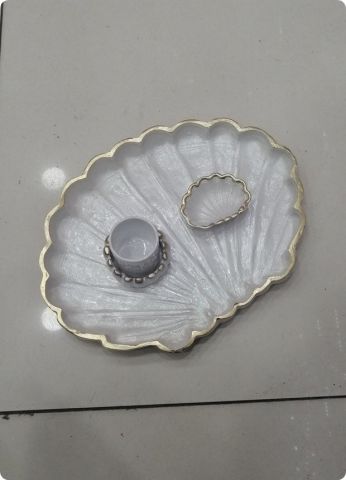 İstiridye Damat & Söz Tepsisi (2 li Set)