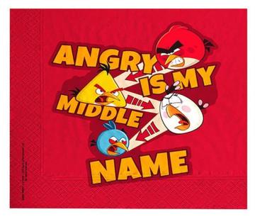 16 Lı Angry Birds Kağıt Peçete