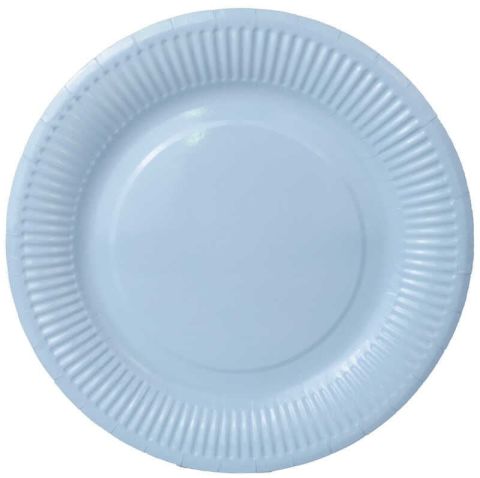 TABAK KARTON MAKARON MAVİ 23 CM PK:8 KL:24