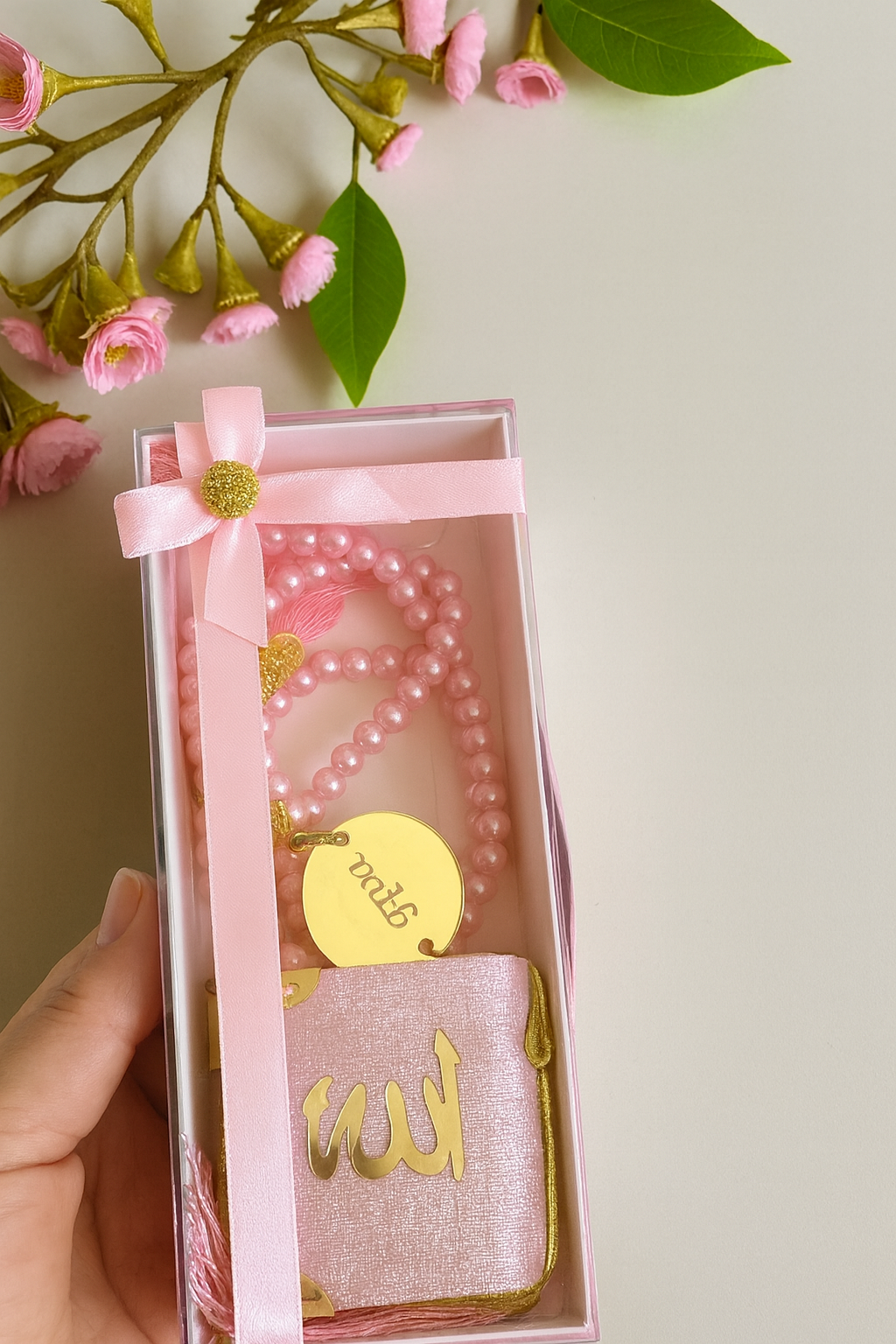 20 adet Kutuda isme özel Kuran & Tesbih hediyelik