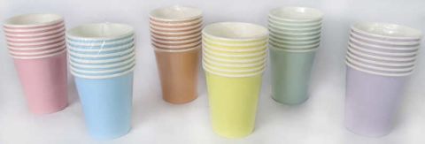 BARDAK KARTON MAKARON SU YEŞİLİ 8 OZ PK:8 KL:300