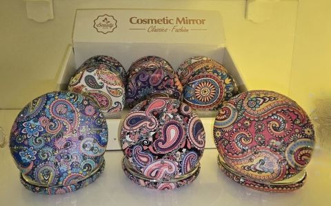 12'li Büyüteçli YUVARLAK Cep Aynası MZ-114