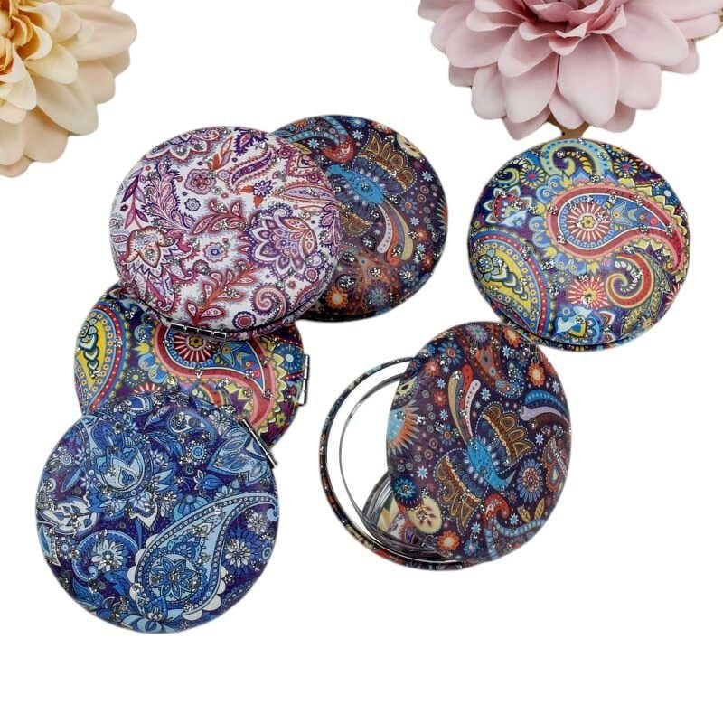 12'li Büyüteçli YUVARLAK Cep Aynası MZ-114