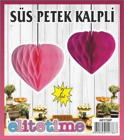 SÜS PONPON KALPLİ 2Lİ SET PEMBE