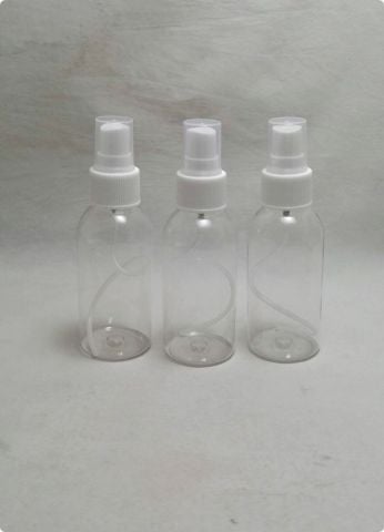 100 cc Spreyli / Fısfıslı Pvc Kolonya Şişesi