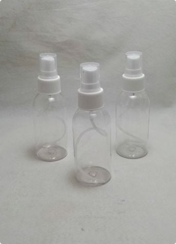 100 cc Spreyli / Fısfıslı Pvc Kolonya Şişesi