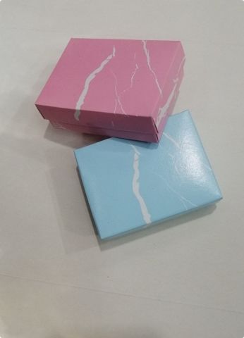 30 Lu (8x6x3 Cm) Süngerli Karton Takı Kutuları