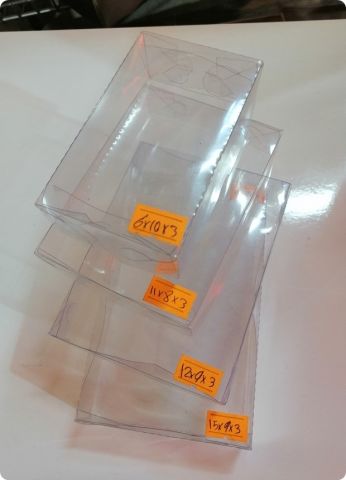 50'Li ( ? x ? x 3 Cm/h ) Özel Boyutlar Katlanmamış Full Asetat Kutu