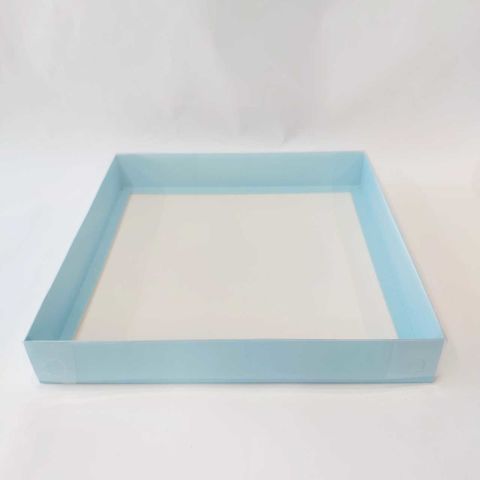32x32x5 cm Altı Karton Üstü Asetat Kutu