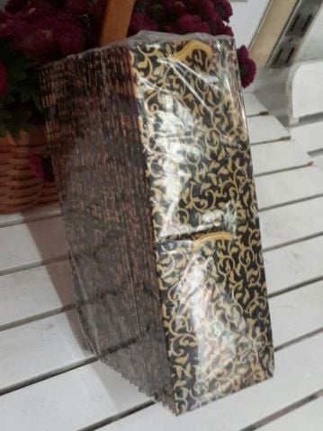 50 Li 8 x 11 Cm (Altın,Gümüş,Mavi,Kırmızı)Körüklü Karton Çanta / Poşet