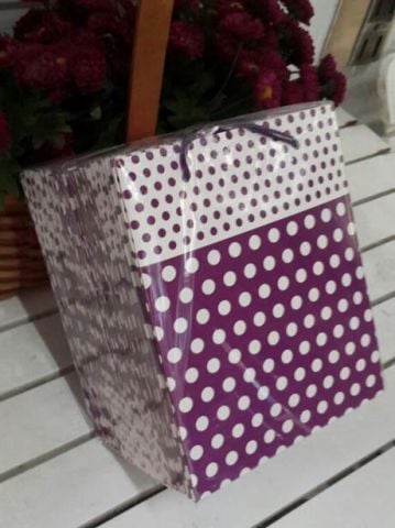 25 Li 14x17 Cm (Mor,Kırmızı,Pembe,Siyah) Körüklü Karton Çanta / Poşet