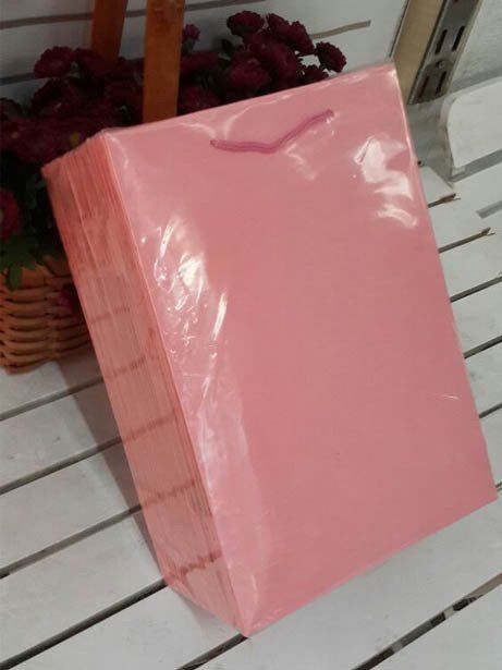 25 Li 17x26 Cm Düz Körüklü Karton Çanta / Poşet