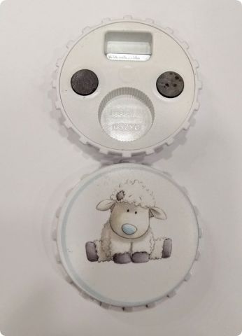 6 Cm Uv Baskılı KÜÇÜK Yuvarlak Mıknatıslı Açacak