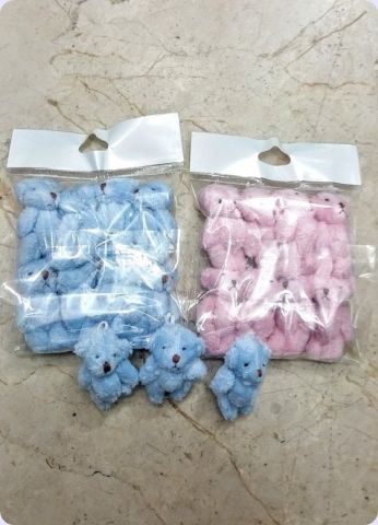 7 Cm Ayıcık (Pembe / Mavi)