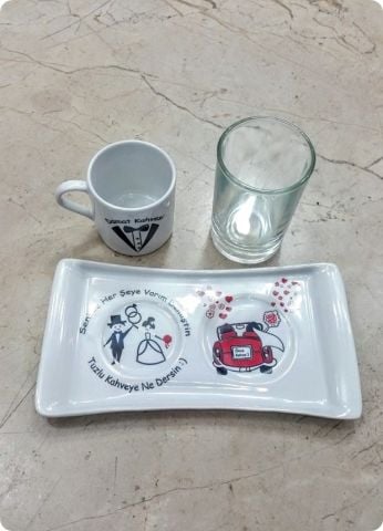 Damat Kahve Fincanı / Bardağı Seti