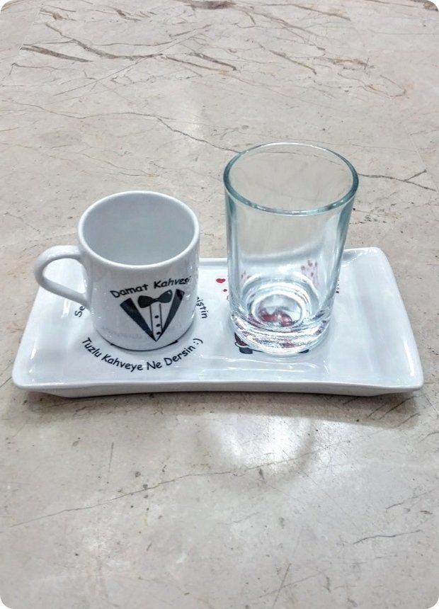 Damat Kahve Fincanı / Bardağı Seti