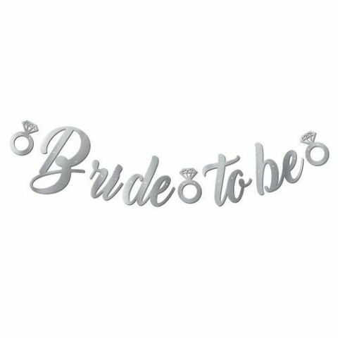 Bride To Be Kaligrafi Banner