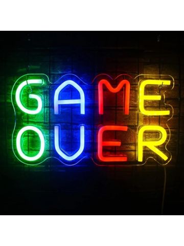 GAME OVER Yazılı Neon Led Işık MZ-N3