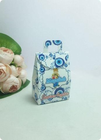 20 li Sünnet Karton Mini Çanta / Kutu