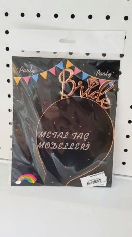 Metal BRİDE Taç