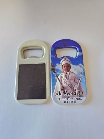 Resimli Sünnet Dikdörtgen Magnet Açacak