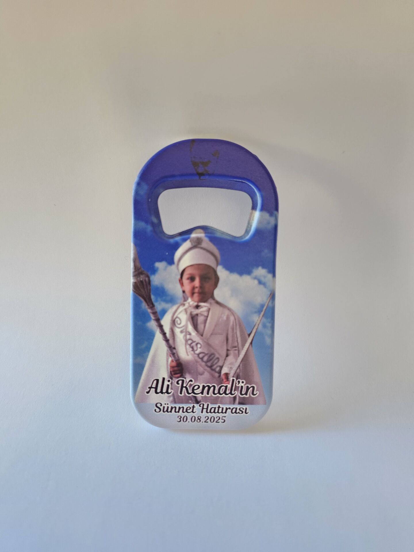 Resimli Sünnet Dikdörtgen Magnet Açacak
