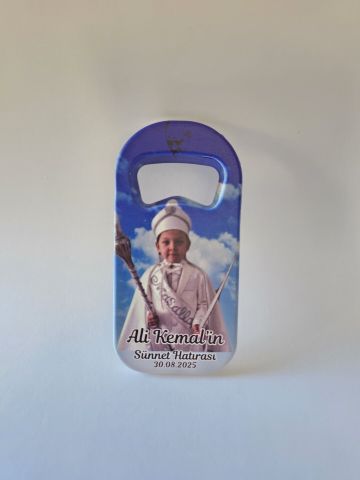 Resimli Sünnet Dikdörtgen Magnet Açacak