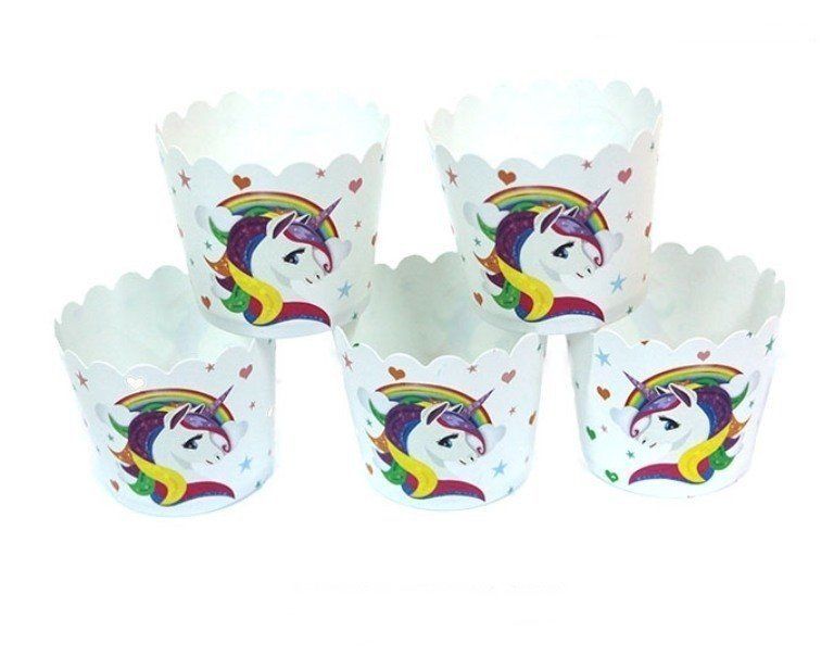 25 li Unicorn Cup Cake Kabı
