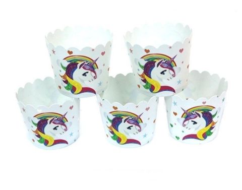 25 li Unicorn Cup Cake Kabı