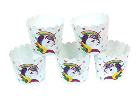 25 li Unicorn Cup Cake Kabı
